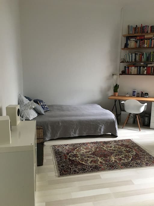 With a proper, very comfortable bed...