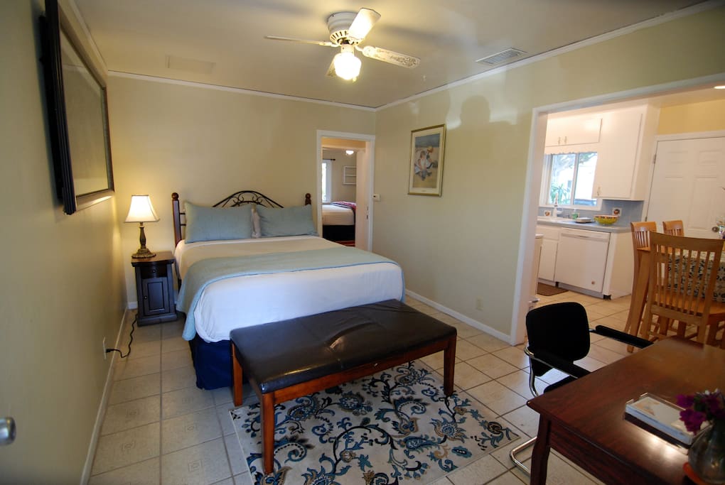 Room #1, queen bed