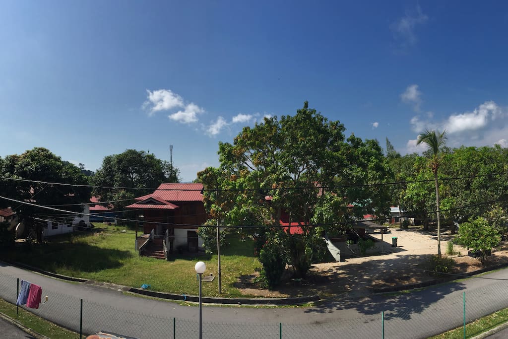 View from balcony