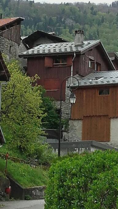 Photo extérieur du chalet.