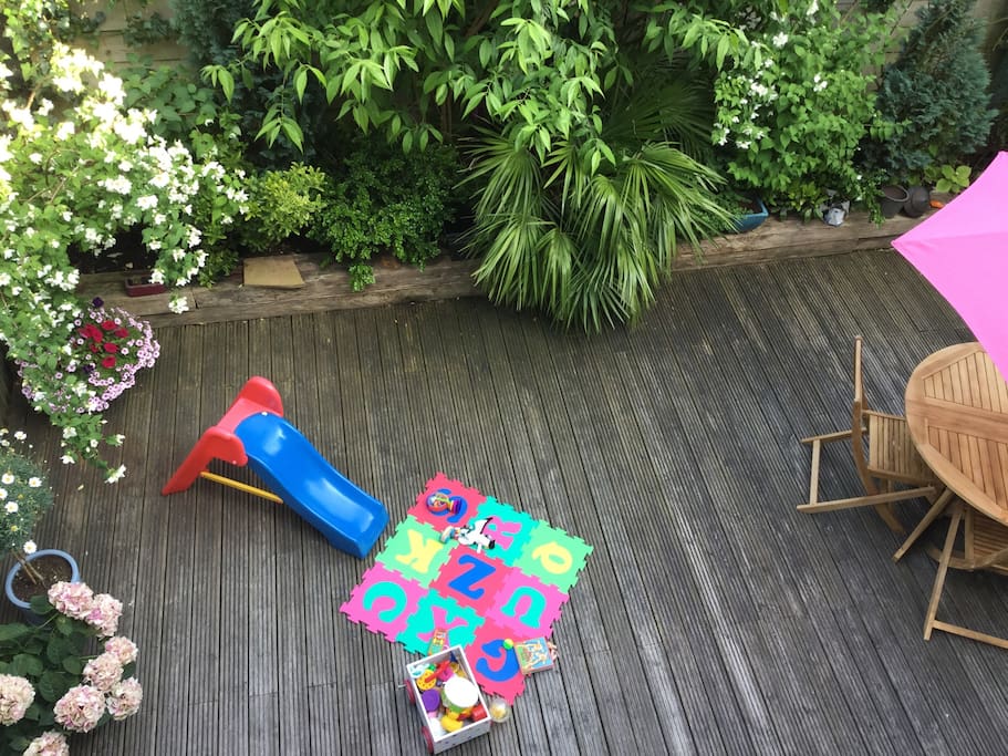 A picture from our garden in the summer