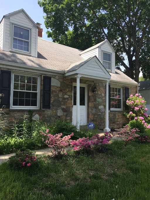 Diveway view of house