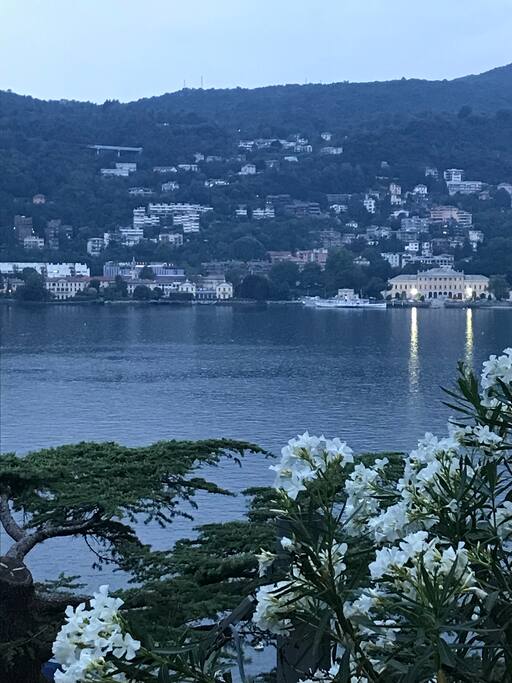 Vista dal balcone