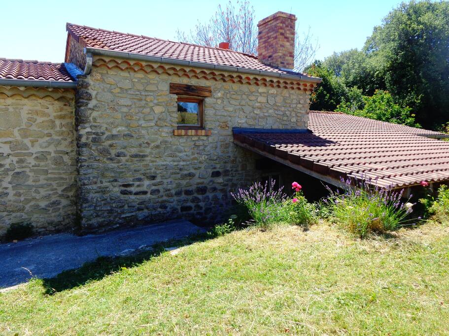 L'entrée du gîte