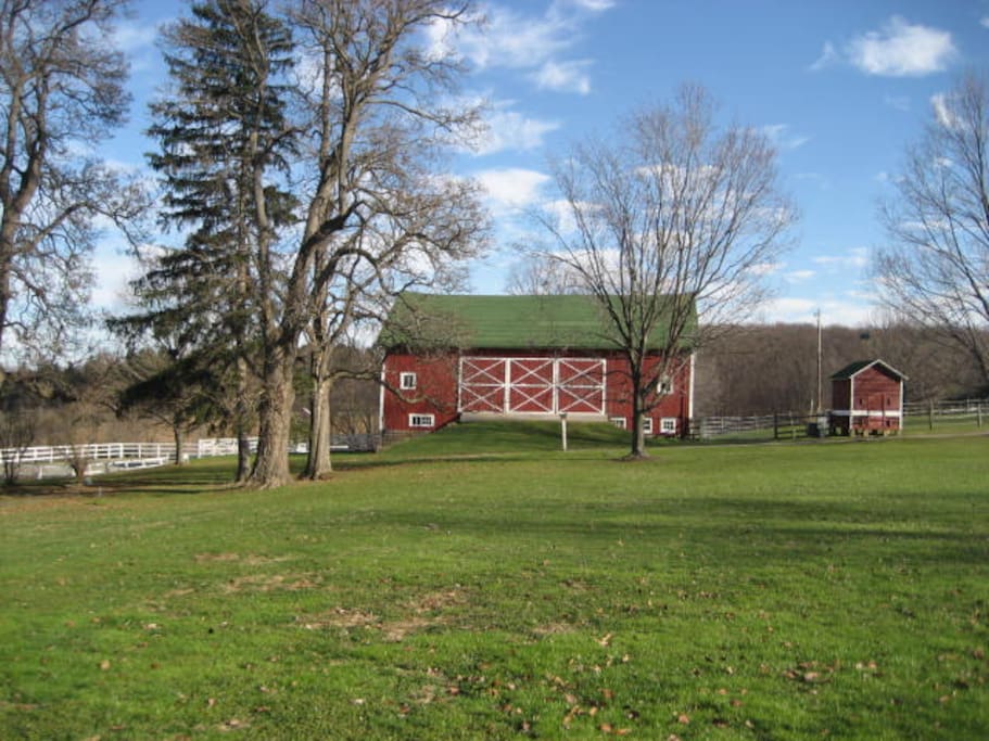 This barn was built in the 1800's
