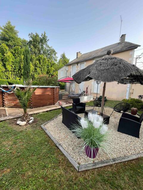 The Gîte de Passelourdain