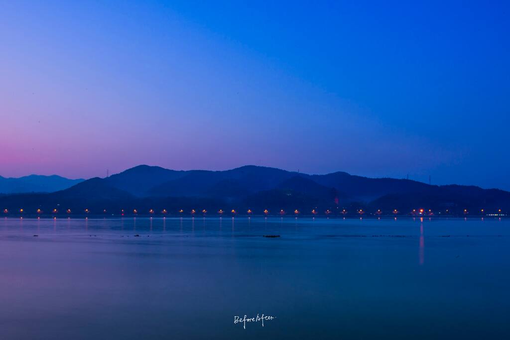 江边风景