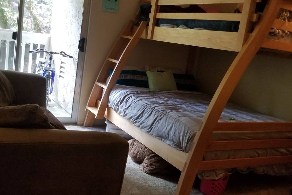 double is yours, upper is not for guests