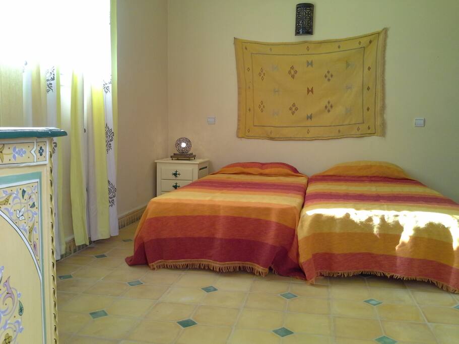 chambre lumineuse et calme