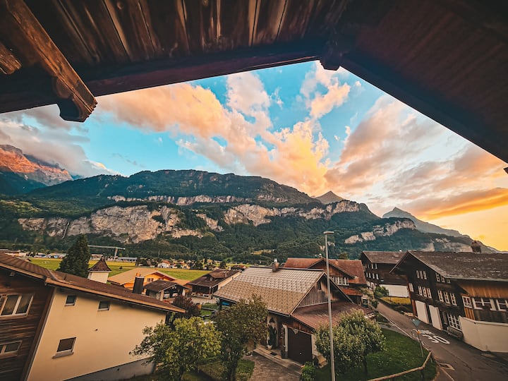 Ferienwohnung Chalet Bergluft - マイリンゲン