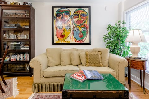 Top performing Airbnb: Eclectic Gem with a Garden Terrace in Midtown in Midtown