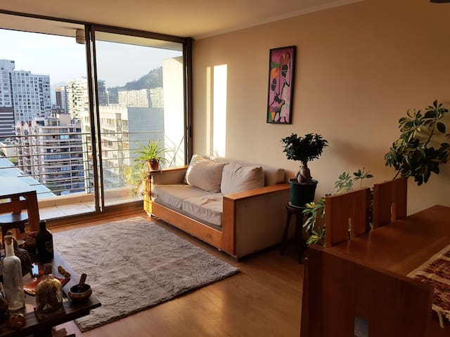 Cómoda habitación Vista de Santiago Lugar céntrico