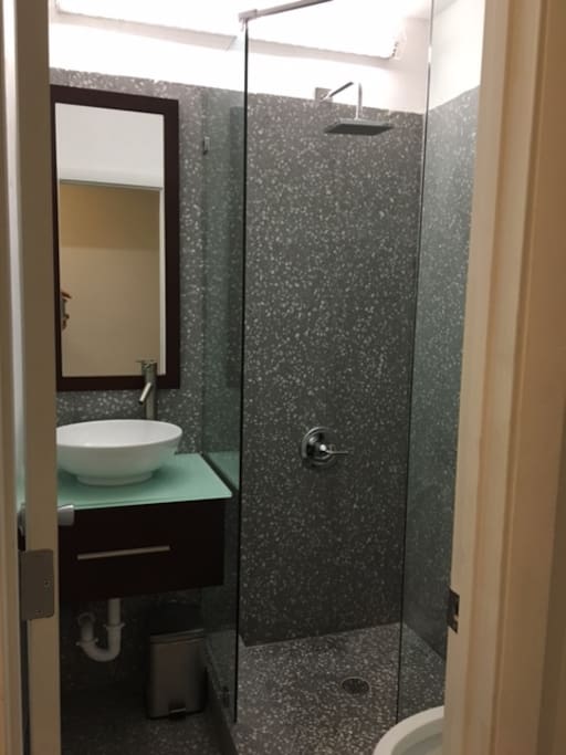 Stone bathroom