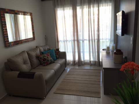Top performing Airbnb: 2 bedrooms, In front of the beach, with pool in Praia Do Futuro Ii