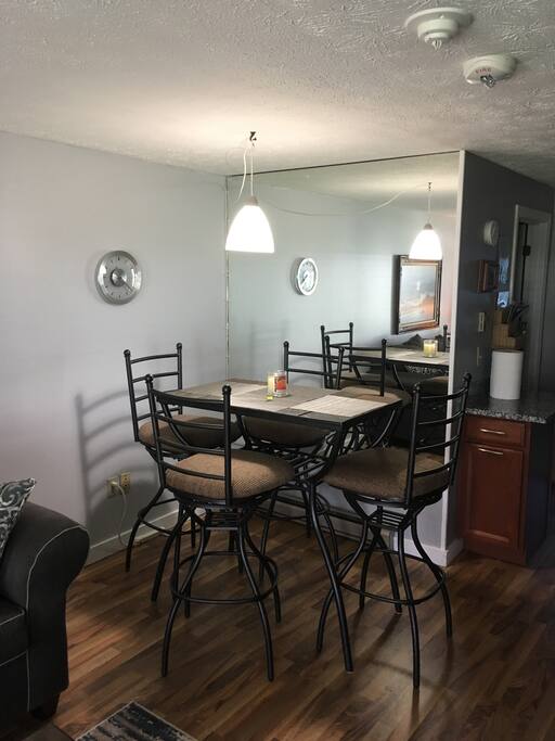 Dinette pub height