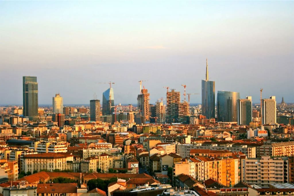 Vista dal balcone
