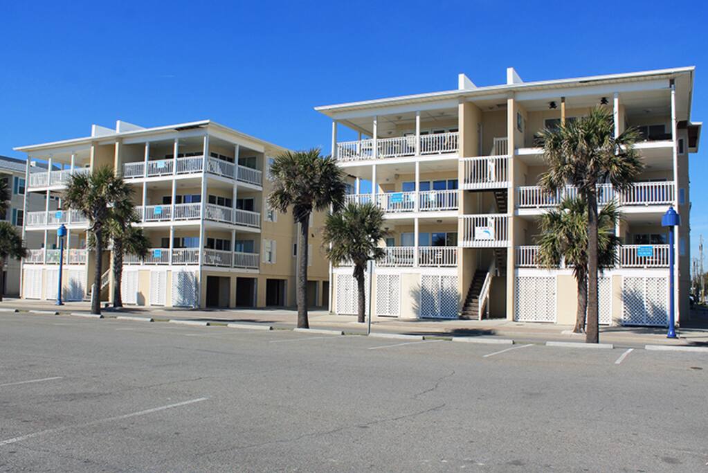 These units feature large wrap-around balconies with panoramic views of the Atlantic Ocean - ideal for anyone wanting to be close to all the action