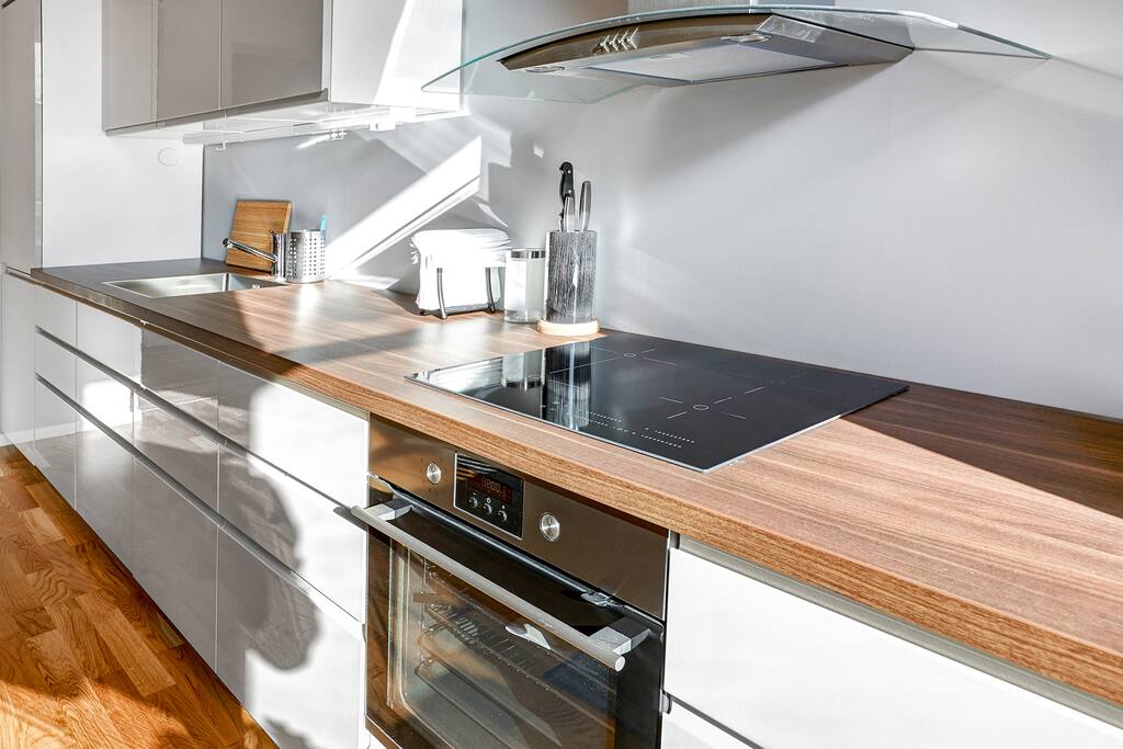 Newly renovated kitchen