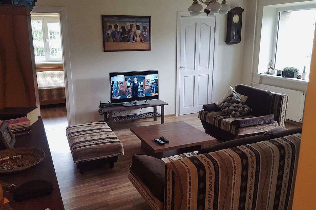 Bright and spacious living room