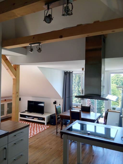 Wohnraum mit Küche