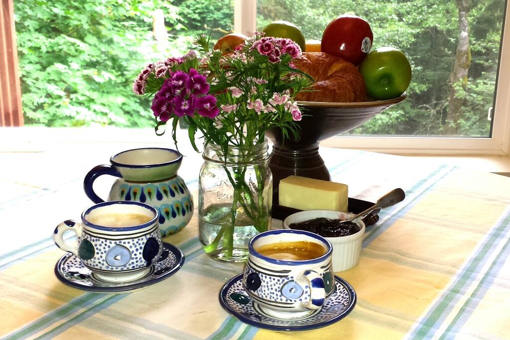 Continental breakfast provided