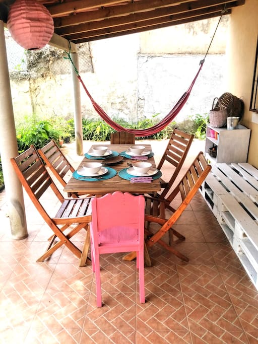 Meals in the garden
