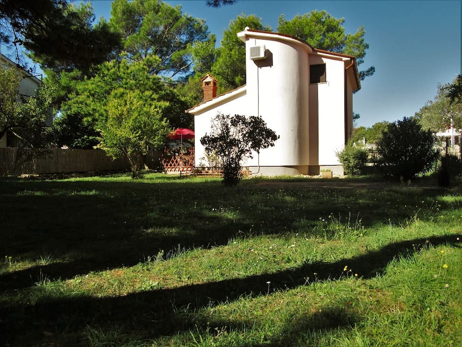 Our house and private garden
