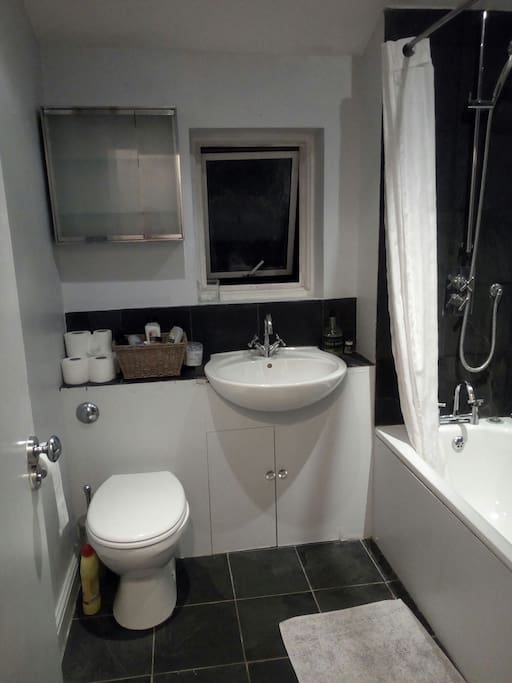 Bathroom (shared with family and one other AirBnB room)