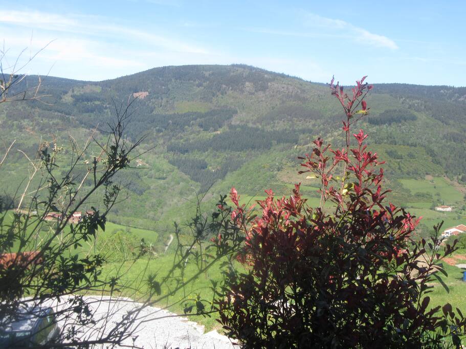Vue devant la maison