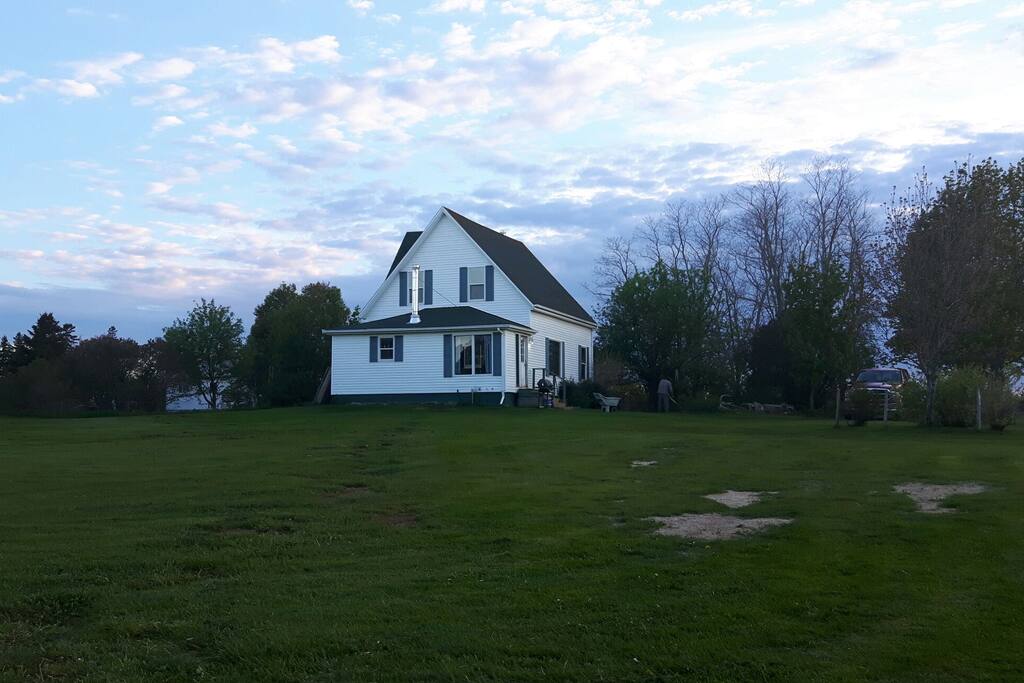 House from back yard