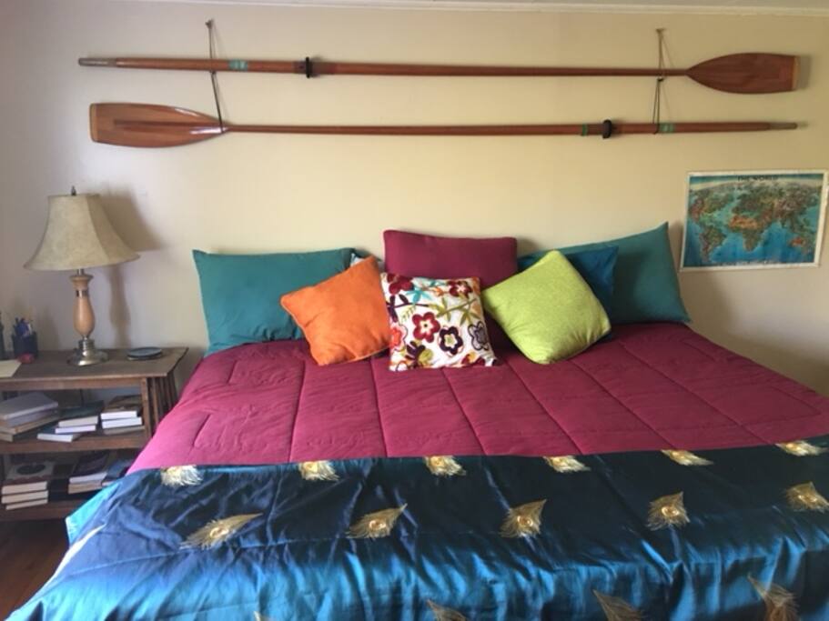 Comfortable for one person or a couple!