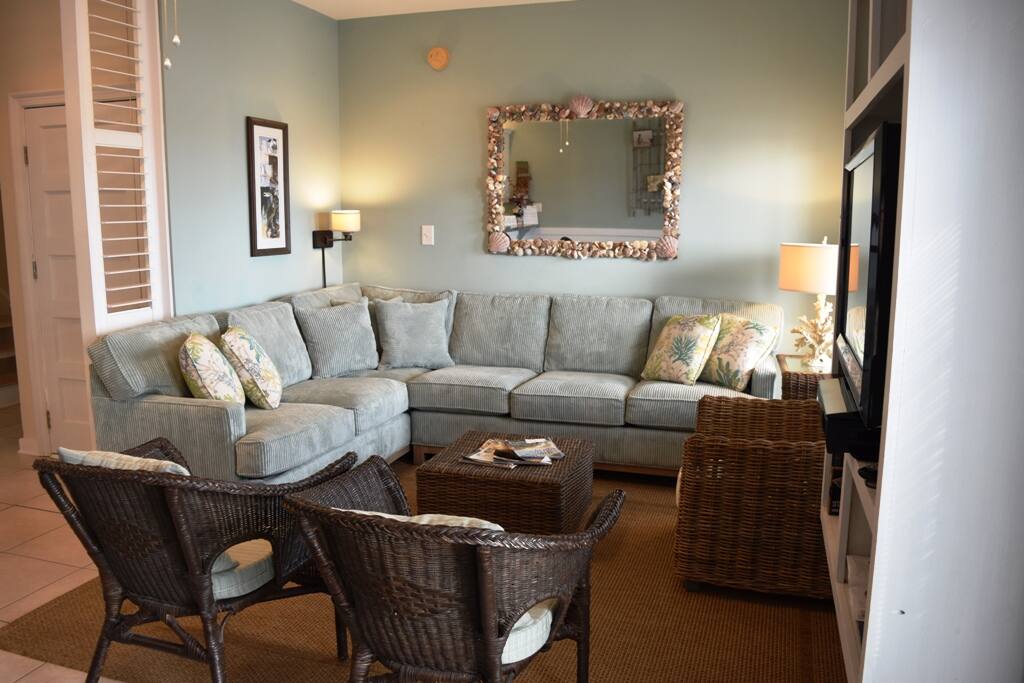 Living Room and New Sofa