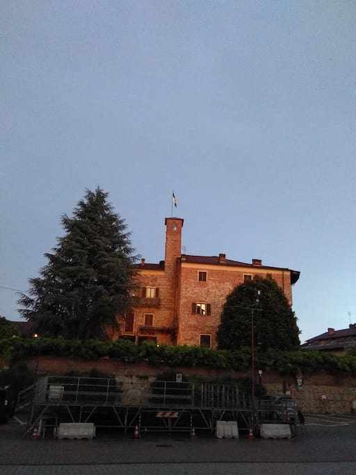 il castello in centro storico