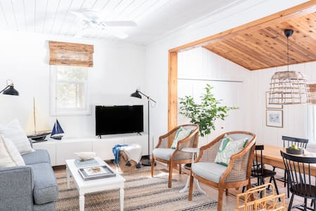 COMPLETELY RENOVATED cottage, steps from the Beach