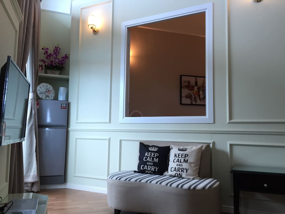 Living hall sitting area