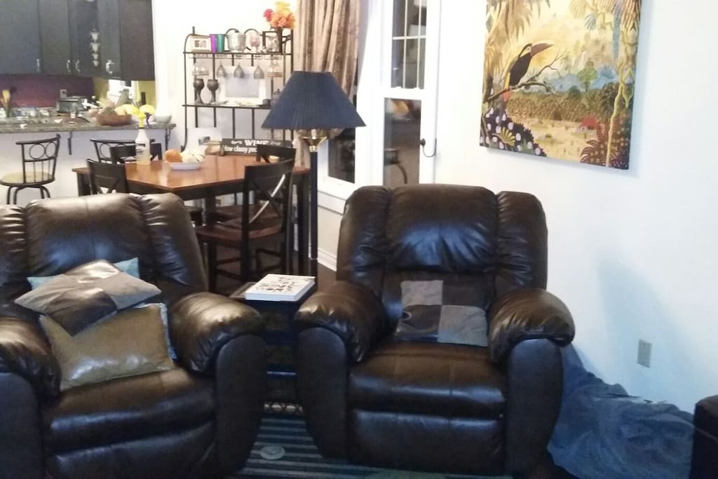 Big fat recliners!