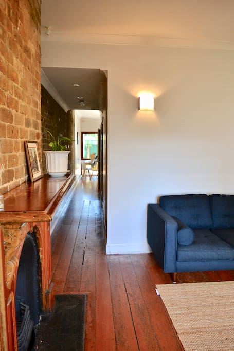 Lounge and hallway