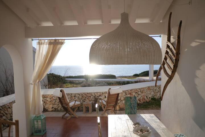 5* Binibridge- Charming seafront villa near to the beach Binibeca Vell