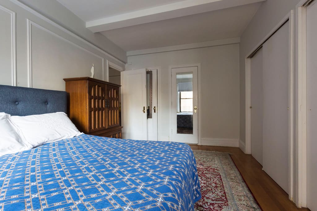 bedroom -
southern exposure