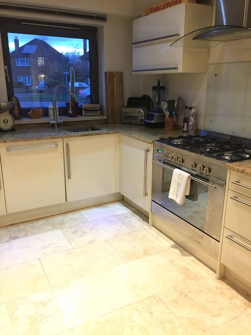 Spacious Kitchen with use of all domestic appliances