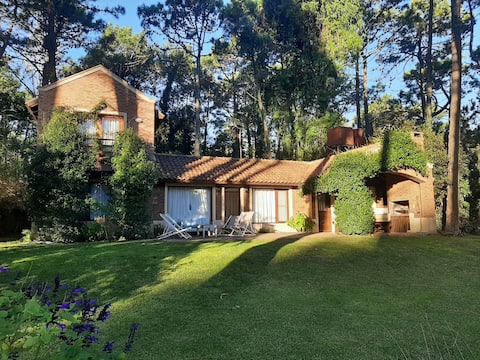 house on the golf course