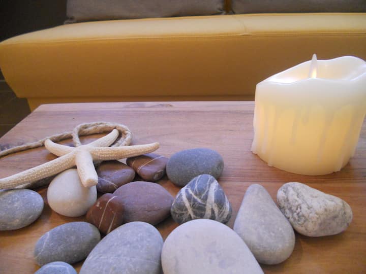 Woonkamer met slaapbank