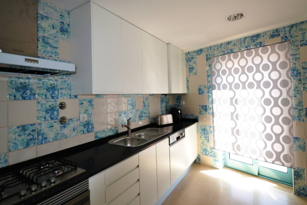 Fully equipped kitchen