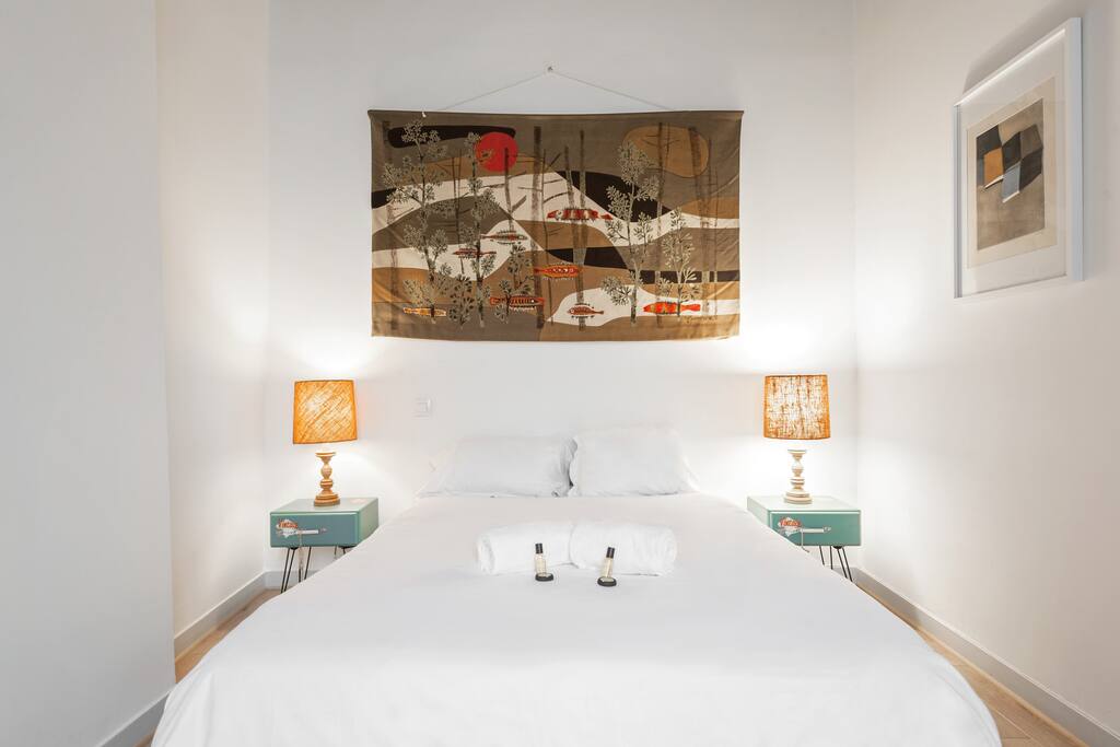 The master bedroom