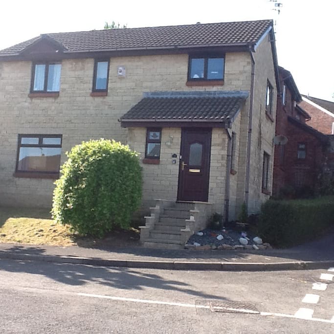 Set in a quiet residential area, house is 10 minute train ride from City Centre