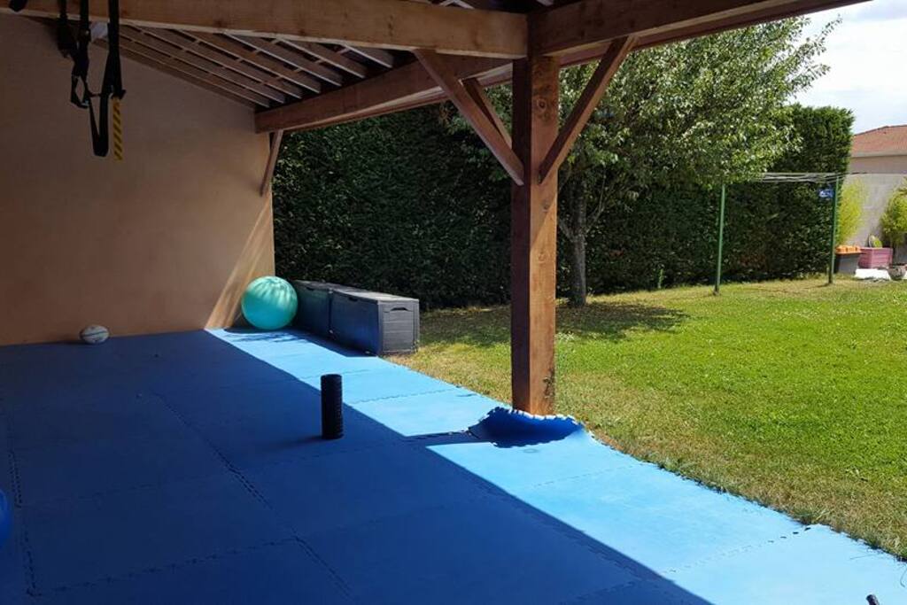 Salle de sport extérieure