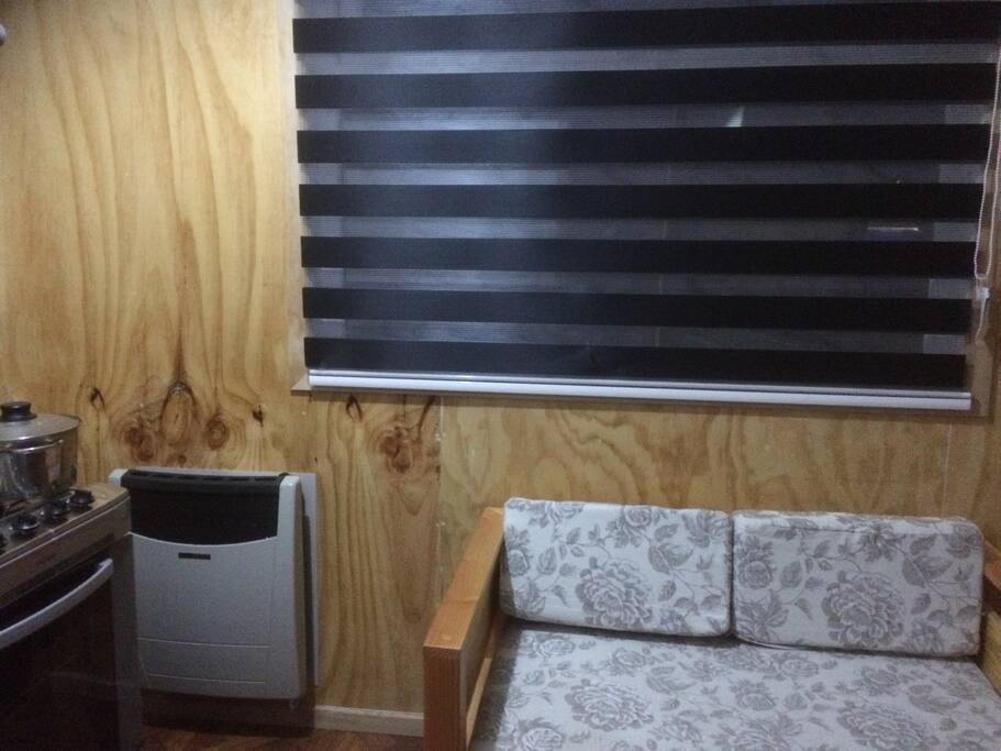 Sala de estar y cocina