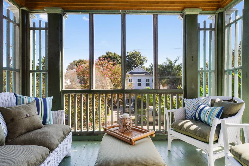 Screened porch