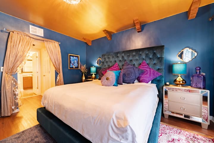Master with ensuite walk-in closet, and bathroom