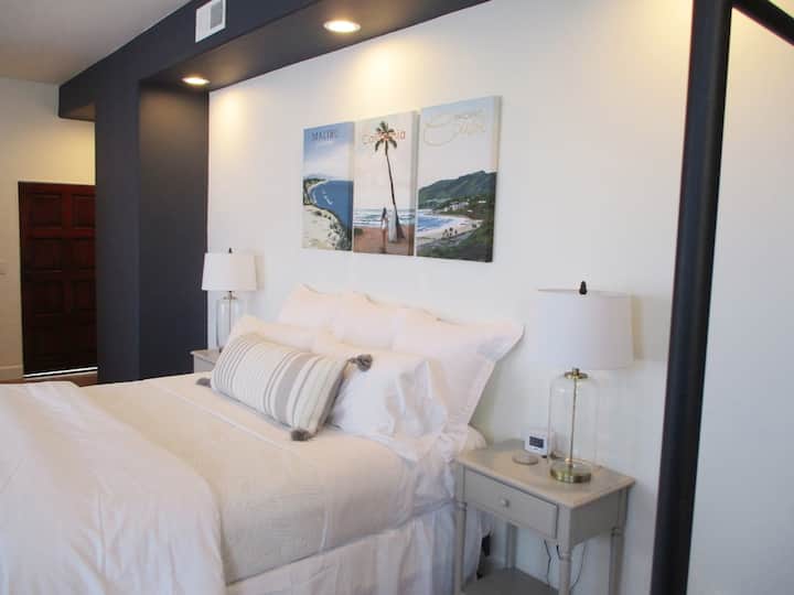 Suite 2 master bedroom with King bed